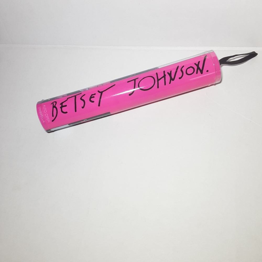 Betsey Johnson - Umbrella, Automatic Open Umbrella with 42" Coverage